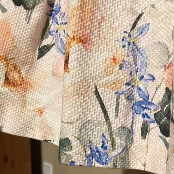 Ted Baker Oceana Elegant Fit and Flare Floral Dress Sz US 8/10 Or Ted Sz 3 - Picture 5 of 12